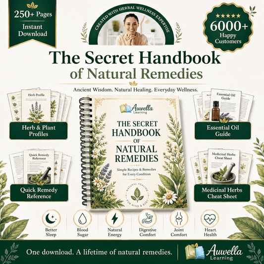 The Secret Handbook of Natural Remedies (FREE Today)