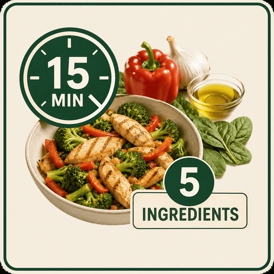 15-Minute, 5-Ingredient Meals