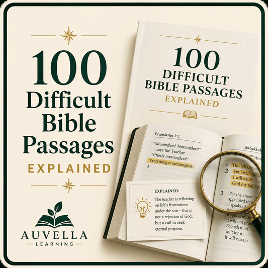 100 Difficult Bible Passages Explained